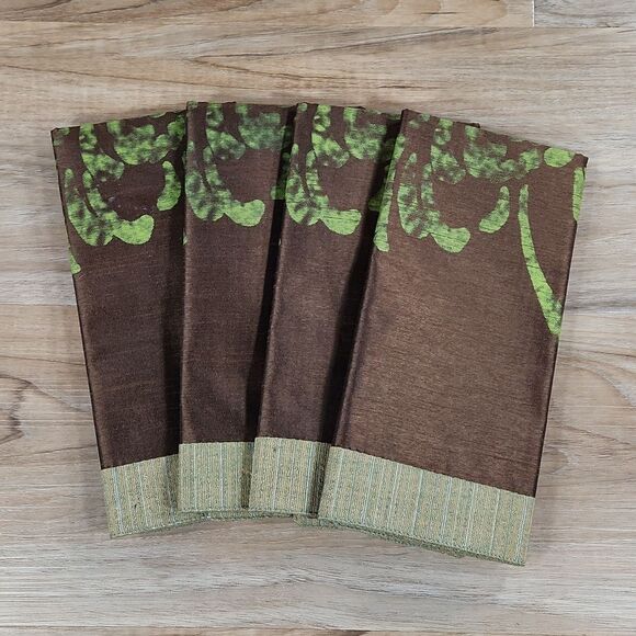 🔸️🔹️NWOT Partylite Siena Lights Reversible Placemat Set of 4 - Picture 4 of 11